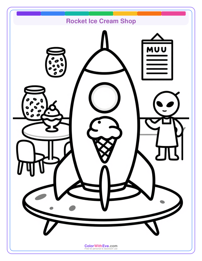 Rocket Ice Cream Shop preview