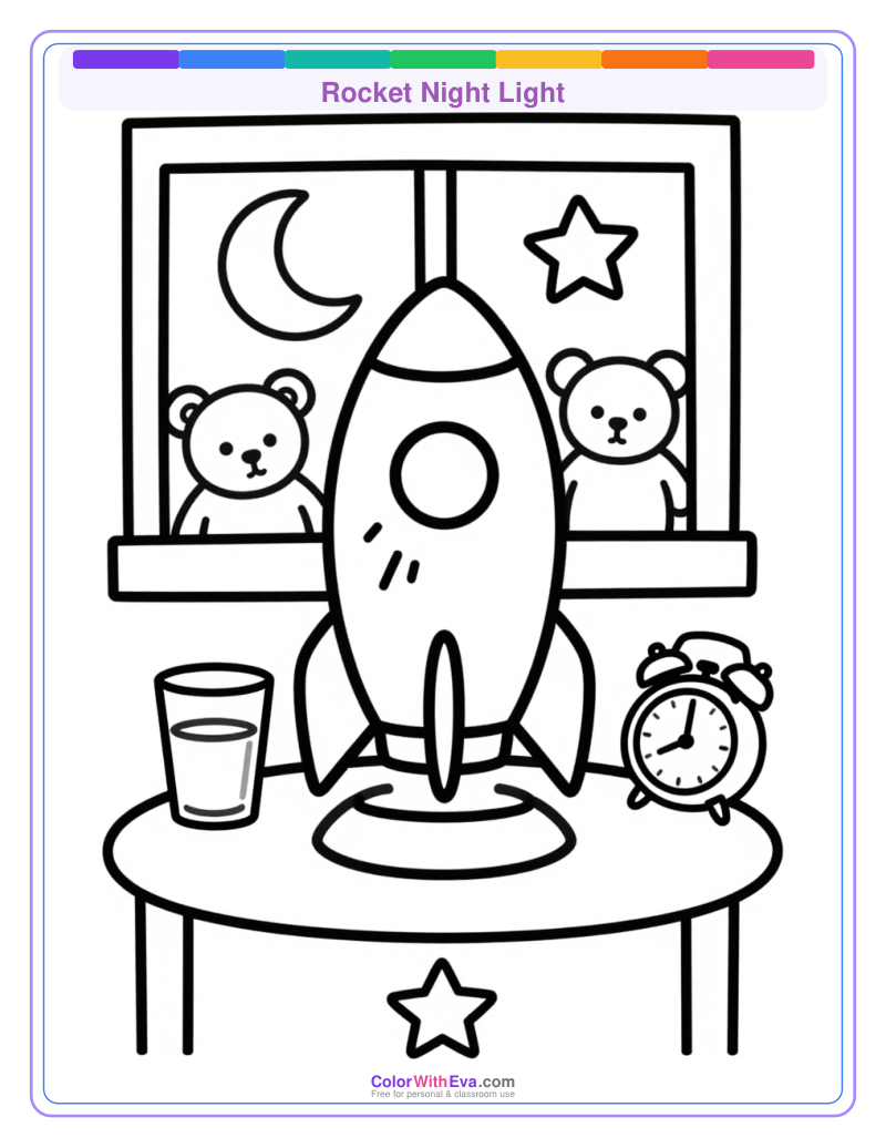 Rocket Night Light preview