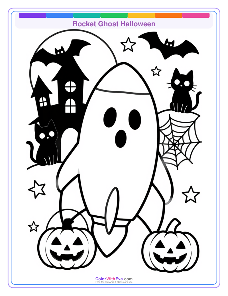Rocket Ghost Halloween preview