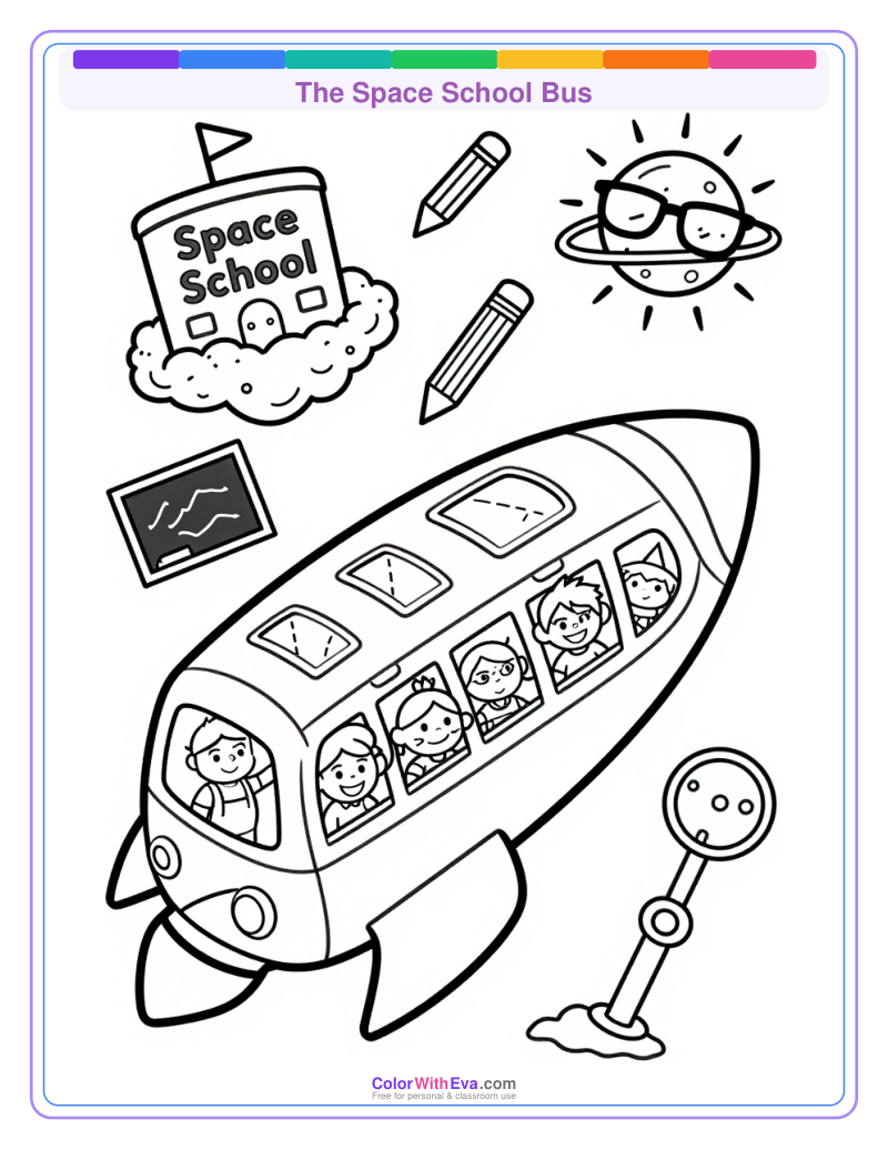 The Space School Bus preview