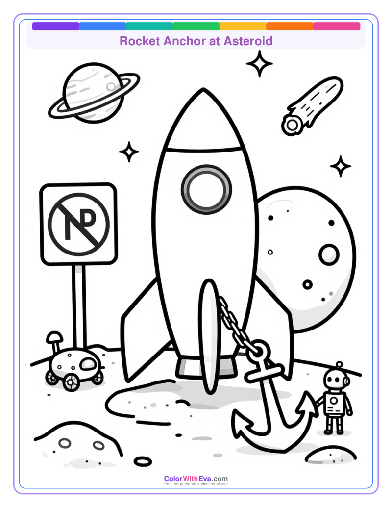 Rocket Anchor at Asteroid preview