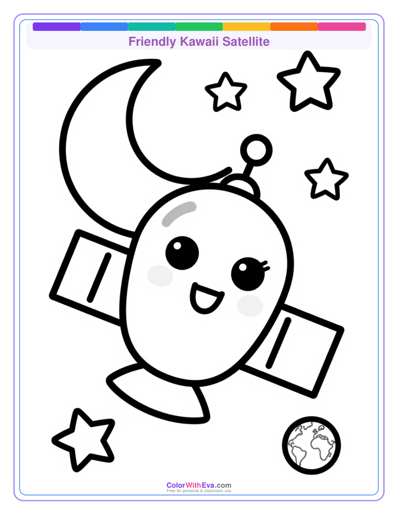 Friendly Kawaii Satellite preview