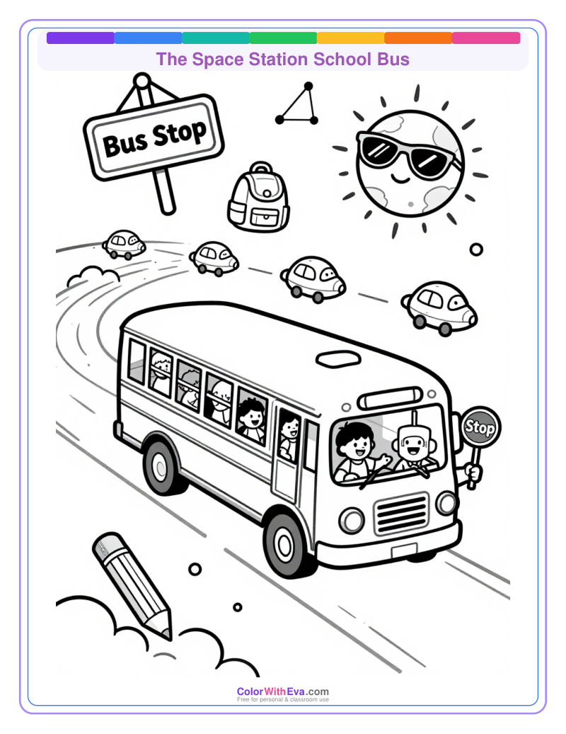 The Space Station School Bus preview