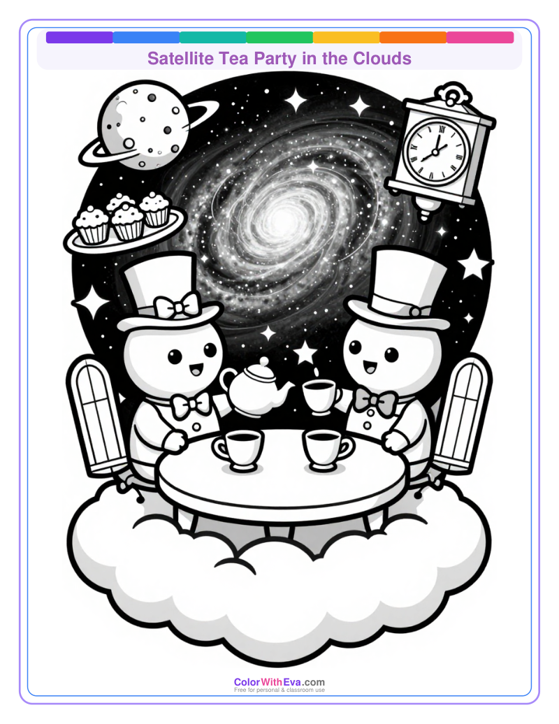 Satellite Tea Party in the Clouds thumbnail