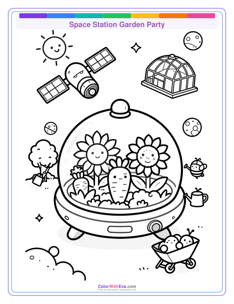 Space Station Garden Party preview