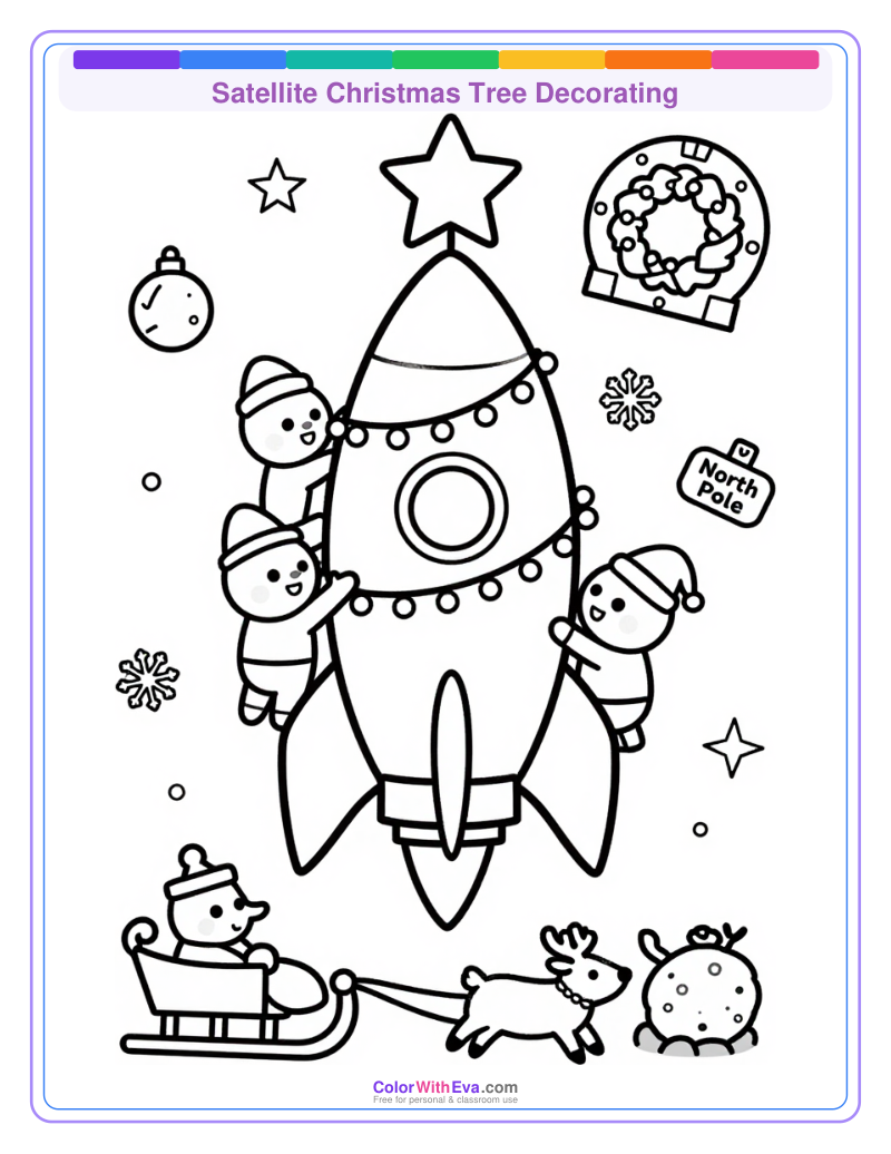 Satellite Christmas Tree Decorating thumbnail