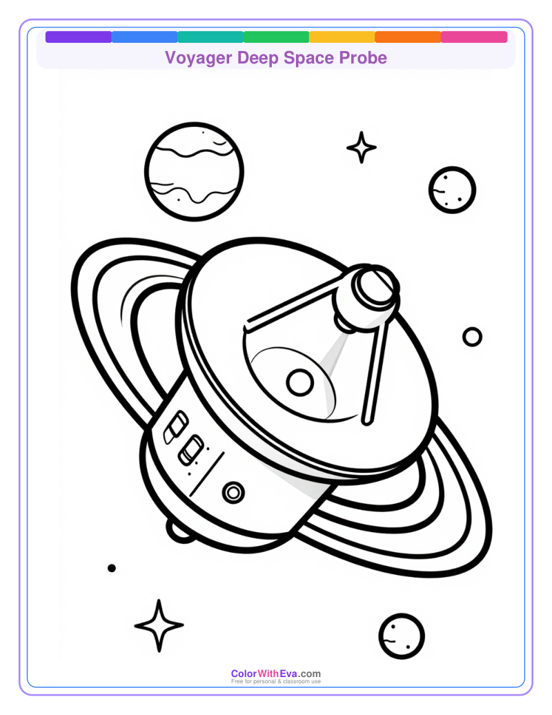 Voyager Deep Space Probe preview