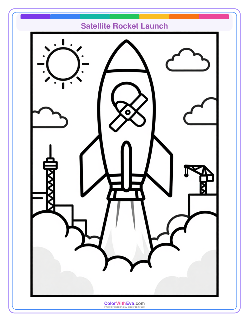 Satellite Rocket Launch preview
