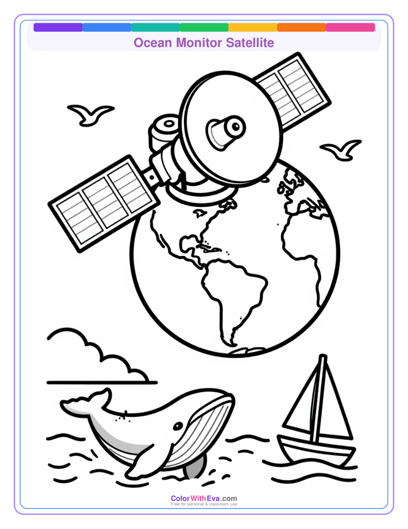 Ocean Monitor Satellite preview