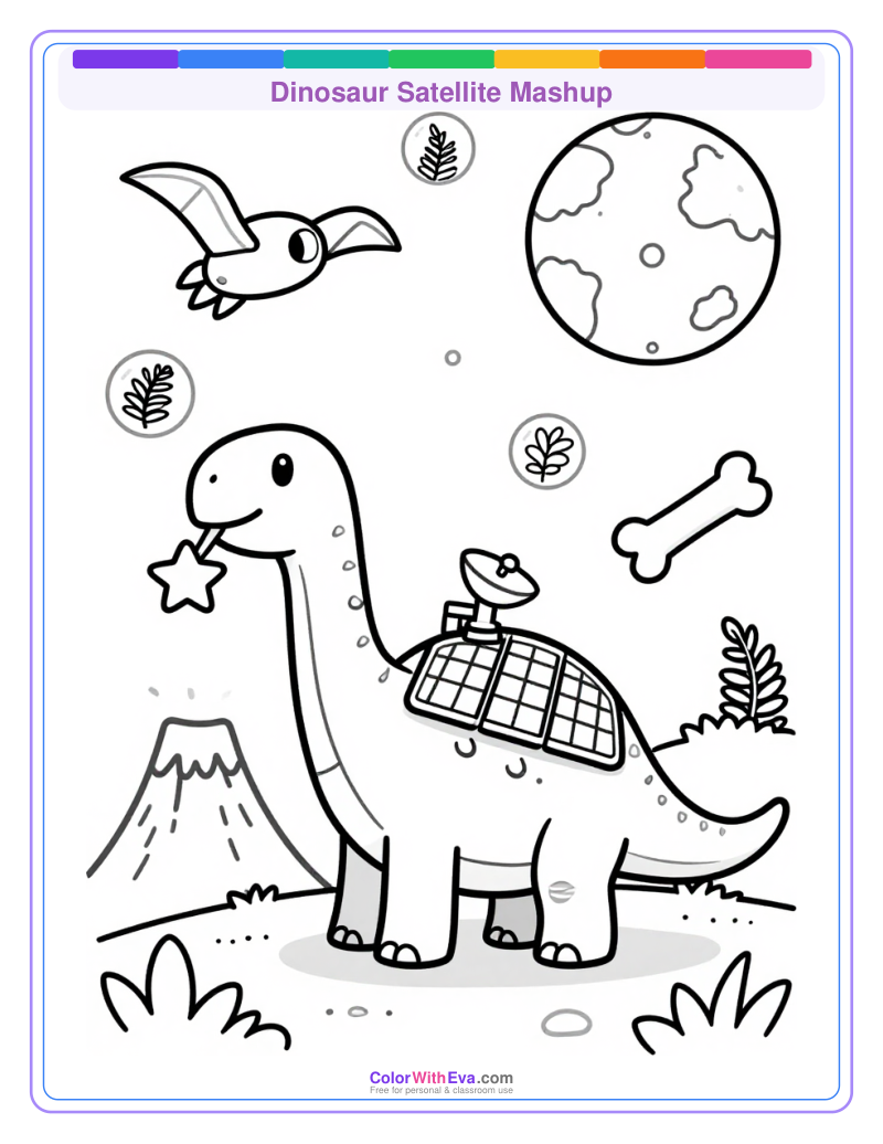 Dinosaur Satellite Mashup thumbnail