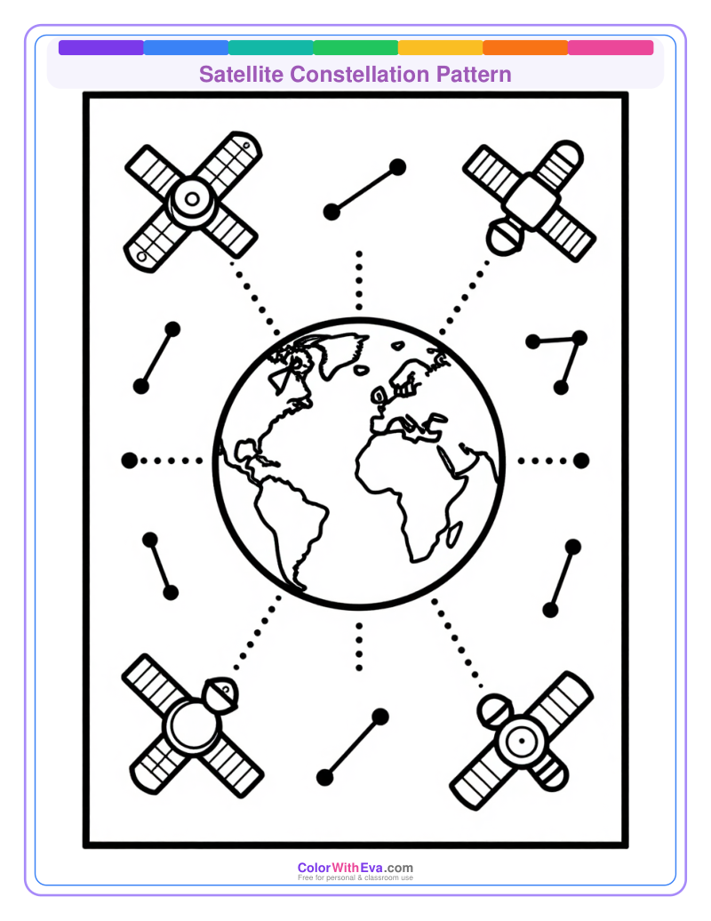 Satellite Constellation Pattern preview