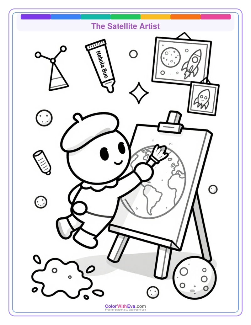 The Satellite Artist preview