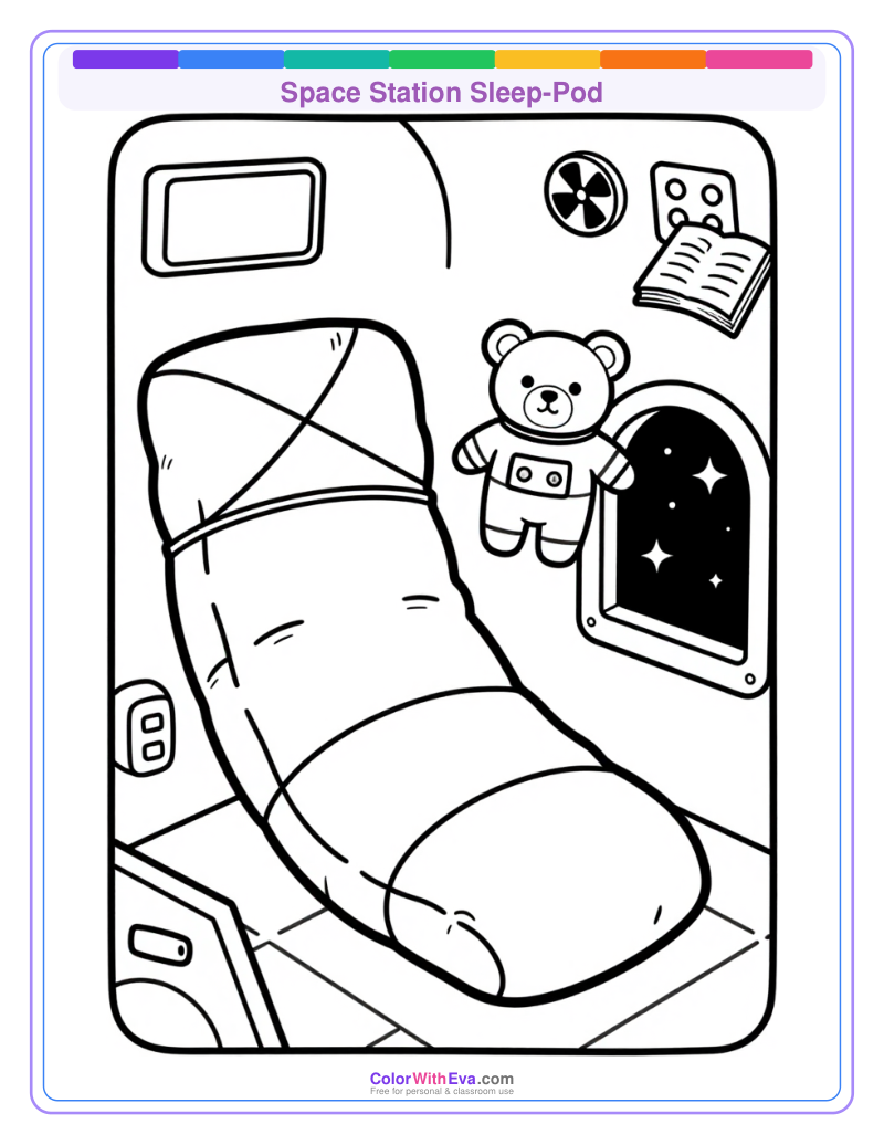 Space Station Sleep-Pod preview