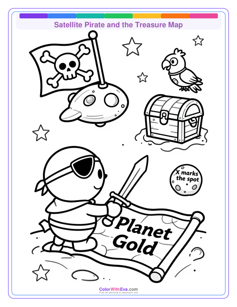 Satellite Pirate and the Treasure Map thumbnail