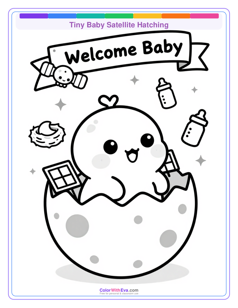 Tiny Baby Satellite Hatching preview