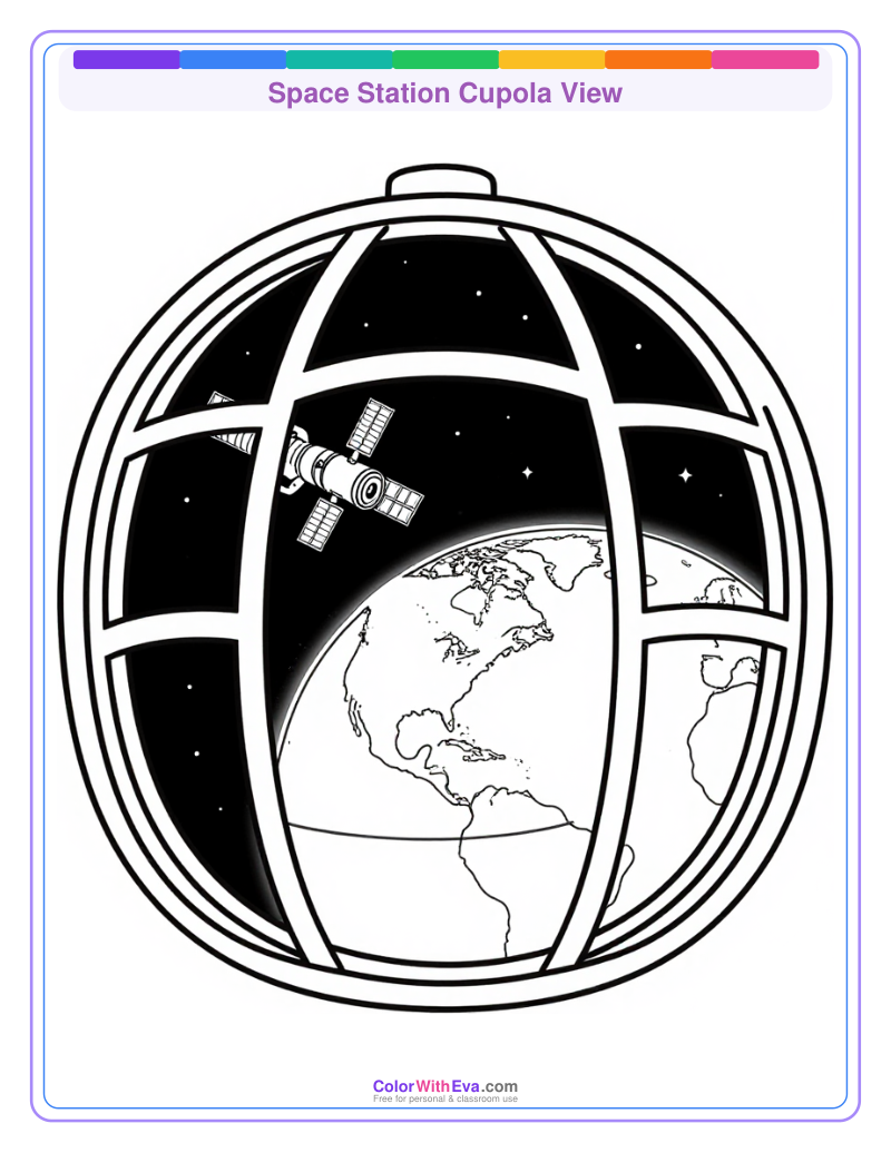 Space Station Cupola View preview