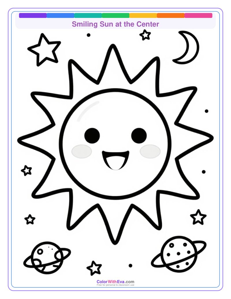 Smiling Sun at the Center preview