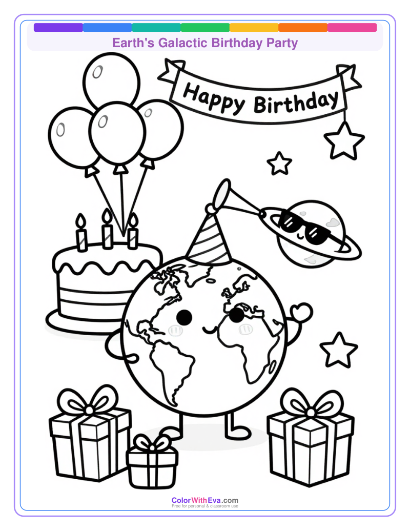 Earth's Galactic Birthday Party thumbnail