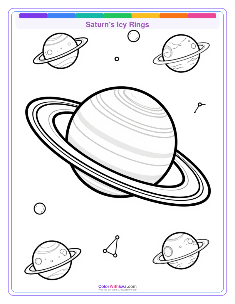 Saturn's Icy Rings preview