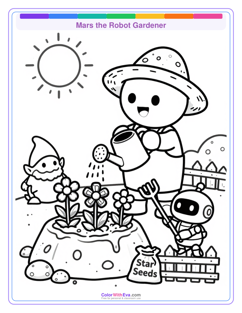 Mars the Robot Gardener preview