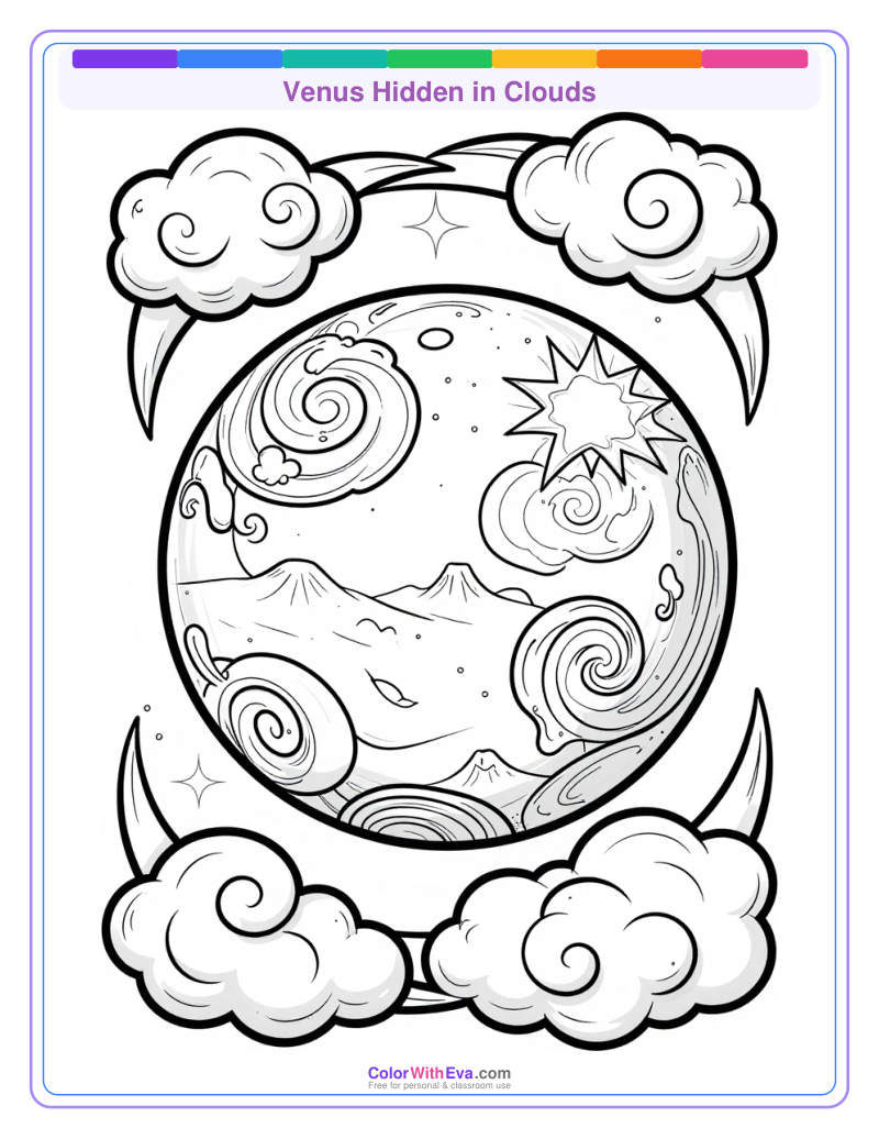 Venus Hidden in Clouds preview