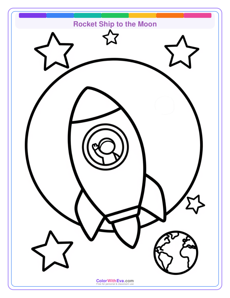 Rocket Ship to the Moon preview