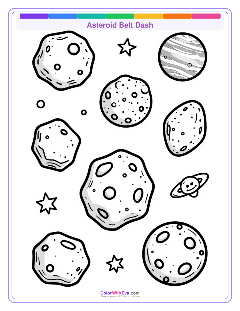 Asteroid Belt Dash preview