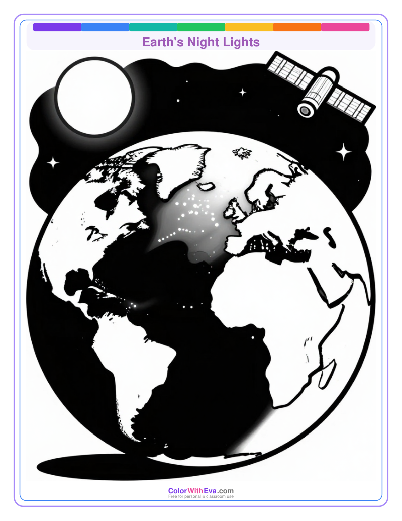 Earth's Night Lights preview