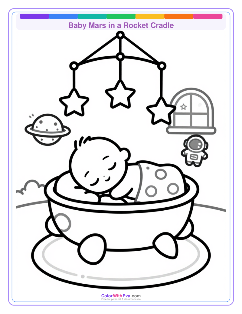 Baby Mars in a Rocket Cradle thumbnail