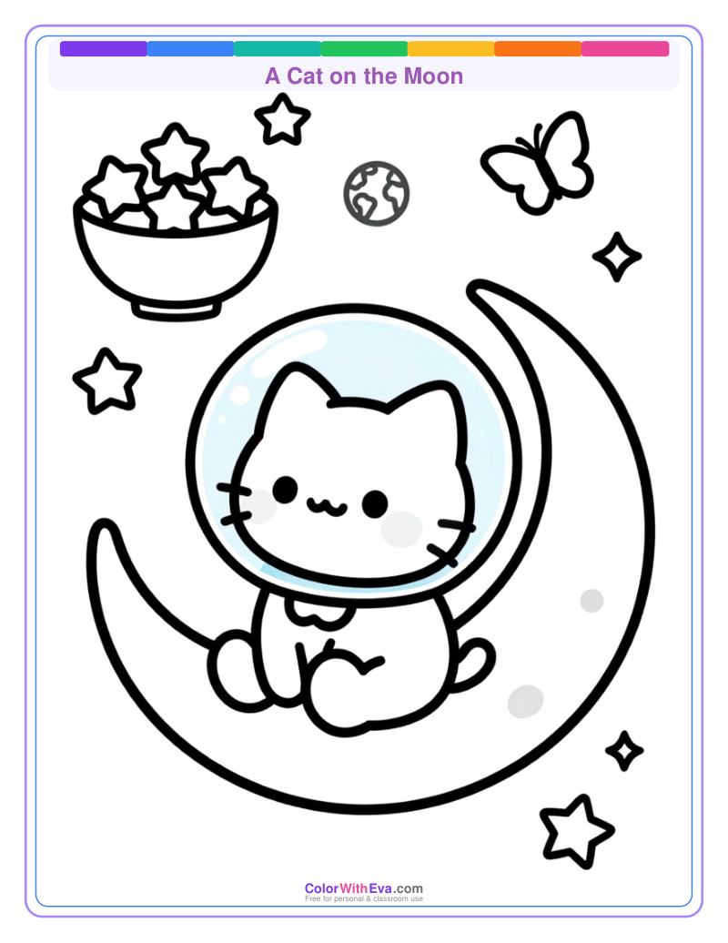 A Cat on the Moon preview