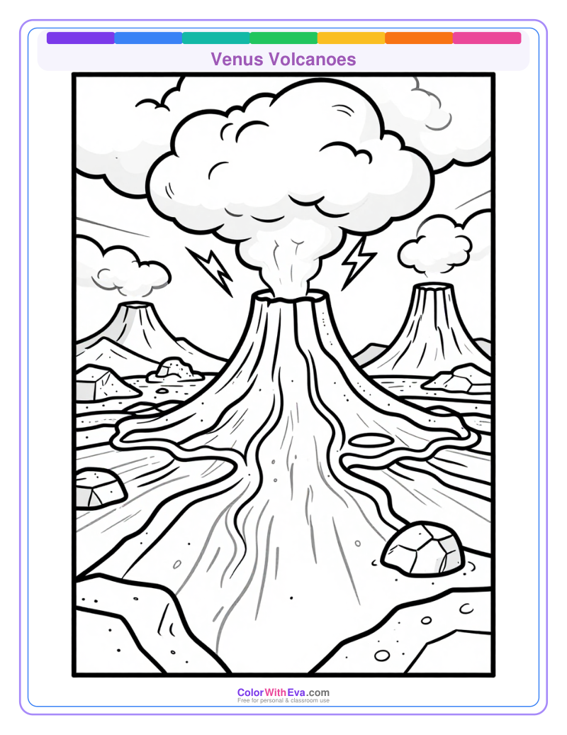 Venus Volcanoes preview