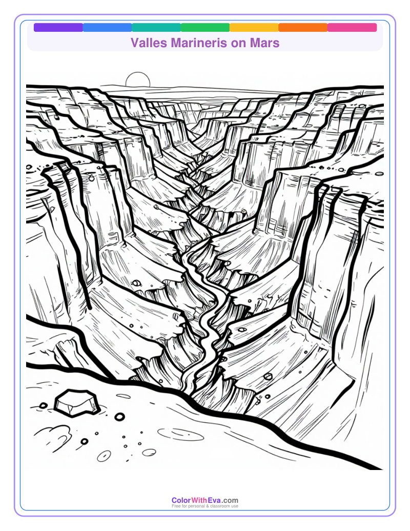 Valles Marineris on Mars preview