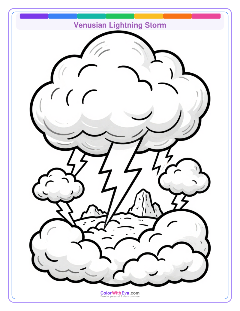 Venusian Lightning Storm preview