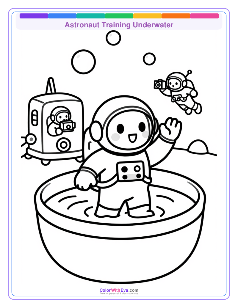 Astronaut Training Underwater preview