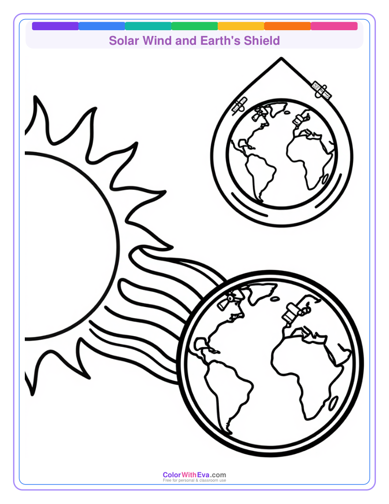 Solar Wind and Earth's Shield preview
