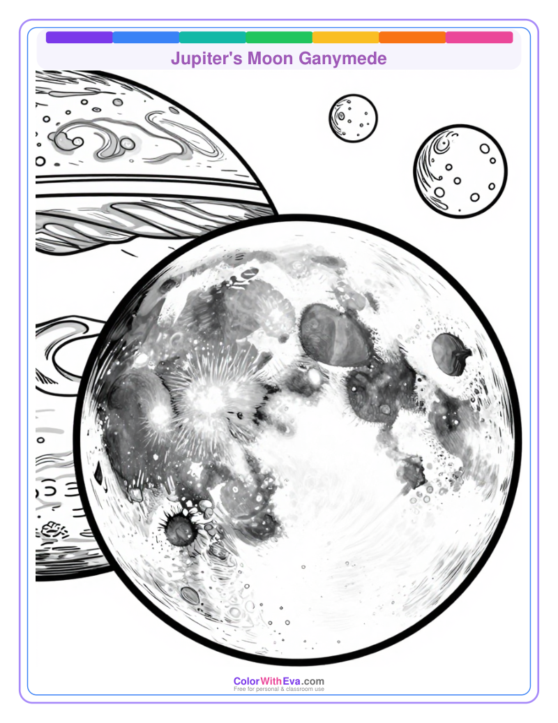 Jupiter's Moon Ganymede preview