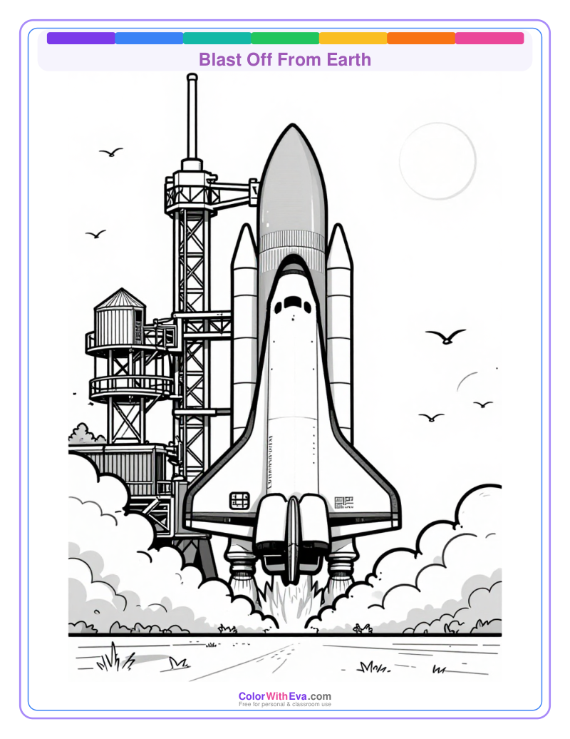 Blast Off From Earth preview