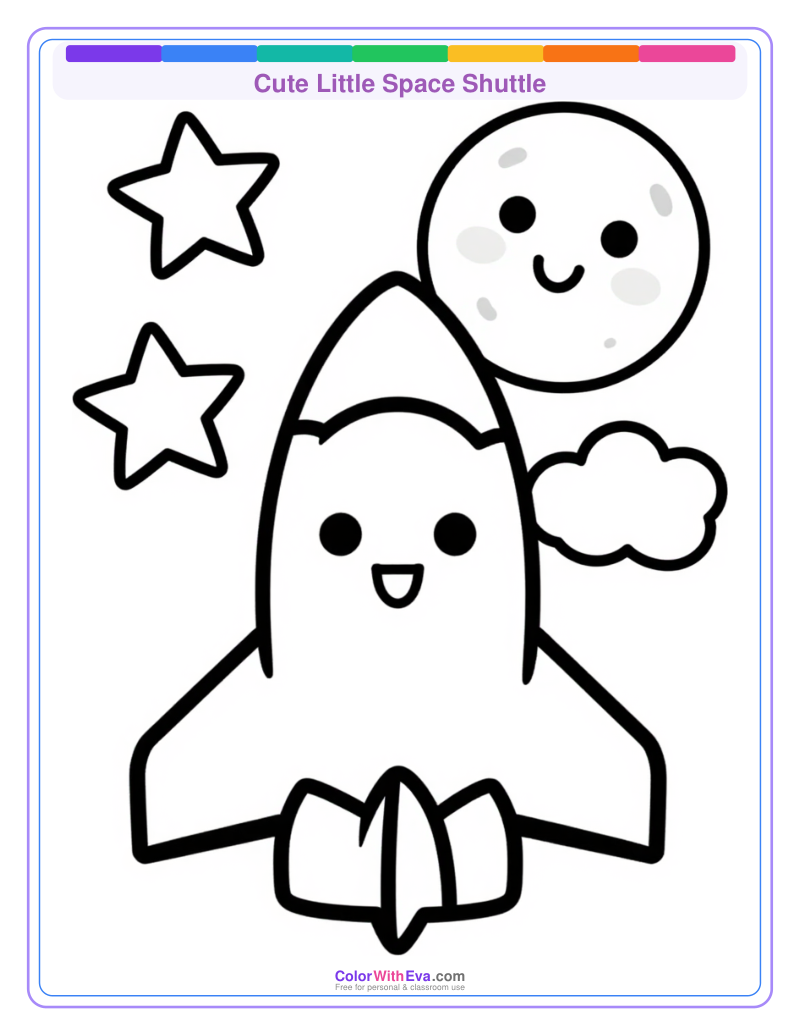 Cute Little Space Shuttle preview