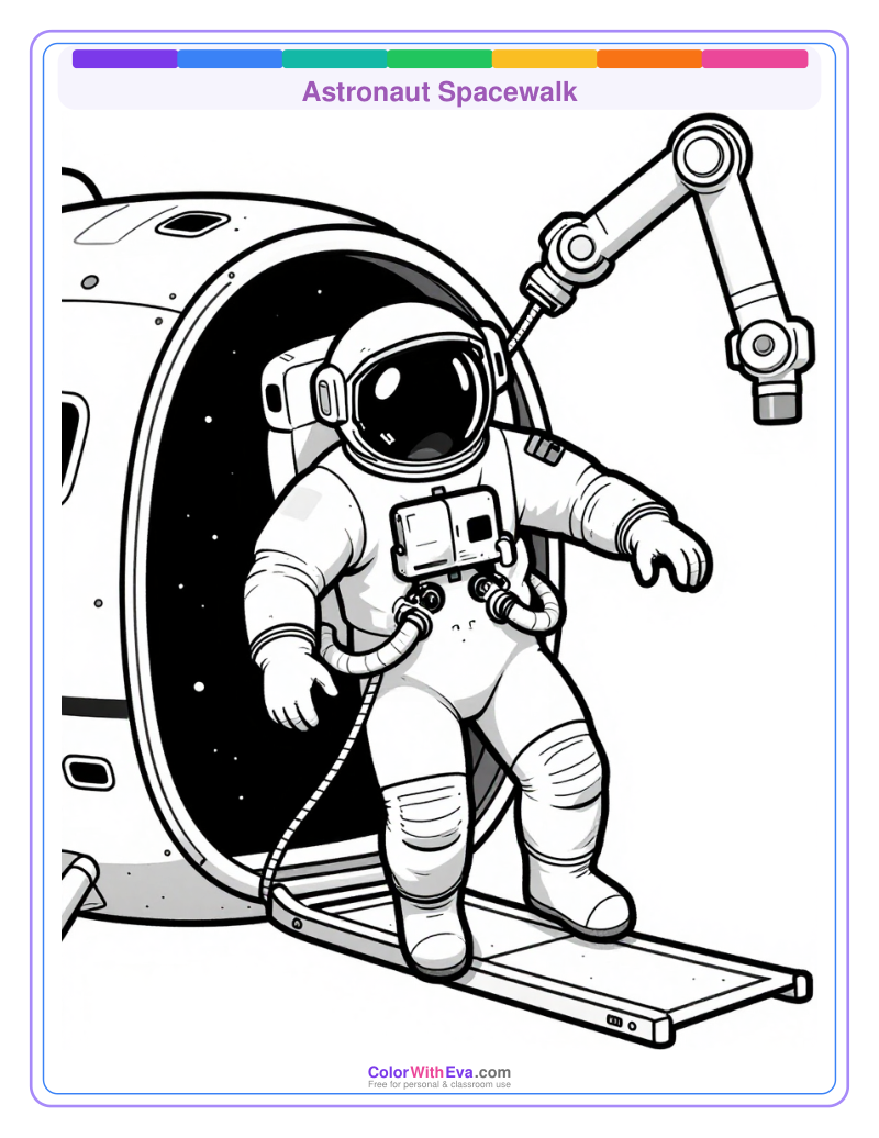 Astronaut Spacewalk preview