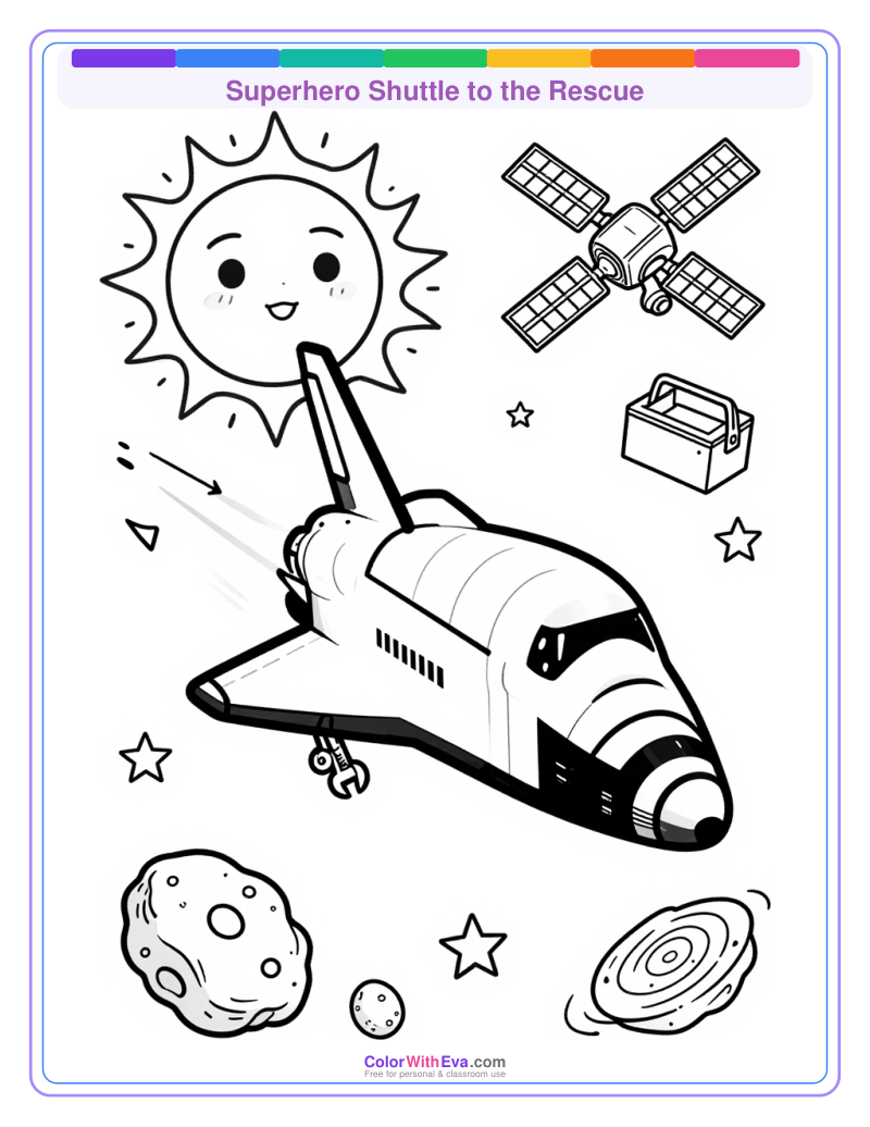 Superhero Shuttle to the Rescue thumbnail