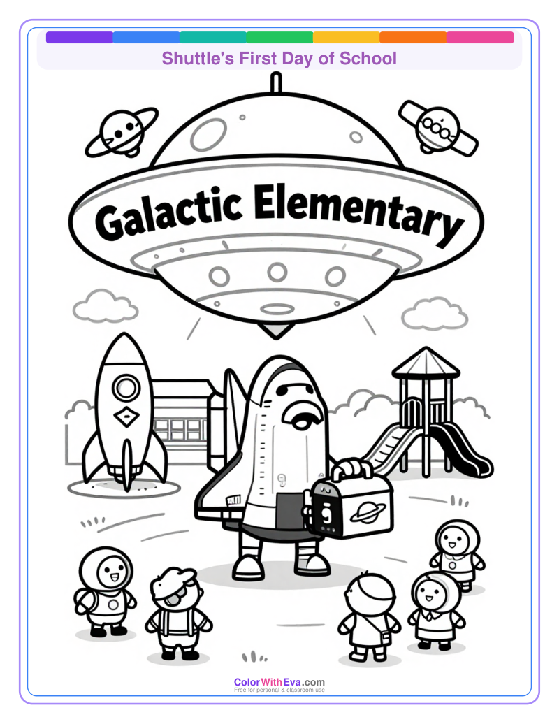 Shuttle's First Day of School thumbnail