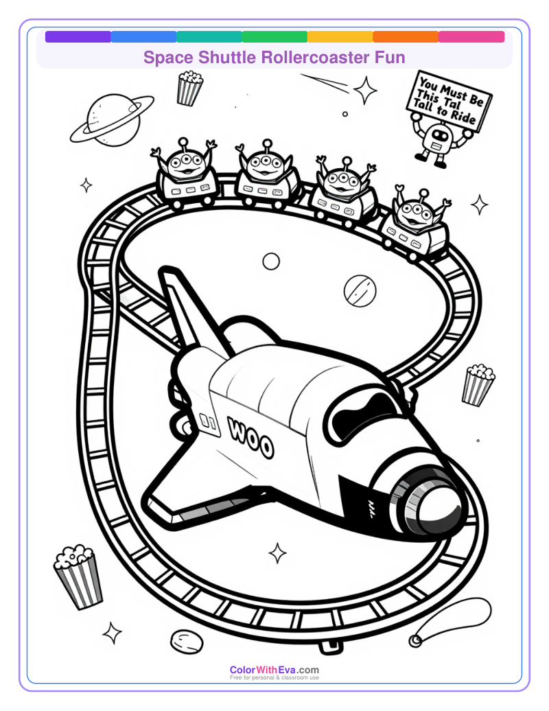 Space Shuttle Rollercoaster Fun thumbnail