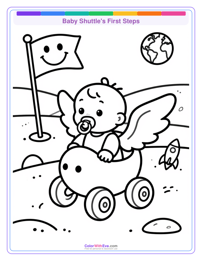 Baby Shuttle's First Steps thumbnail