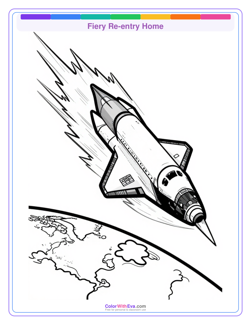 Fiery Re-entry Home preview