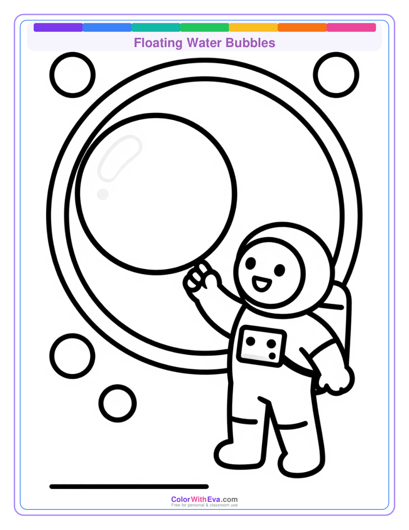 Floating Water Bubbles preview