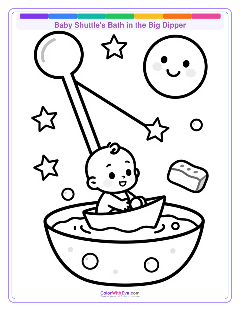 Baby Shuttle's Bath in the Big Dipper thumbnail
