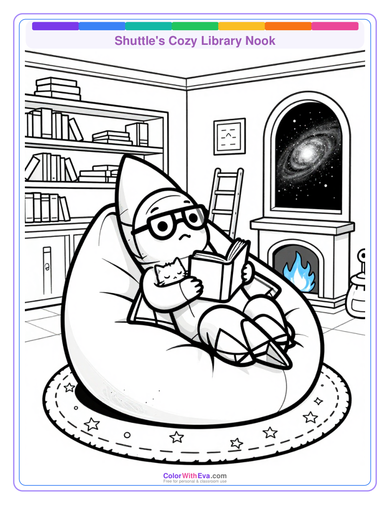 Shuttle's Cozy Library Nook thumbnail