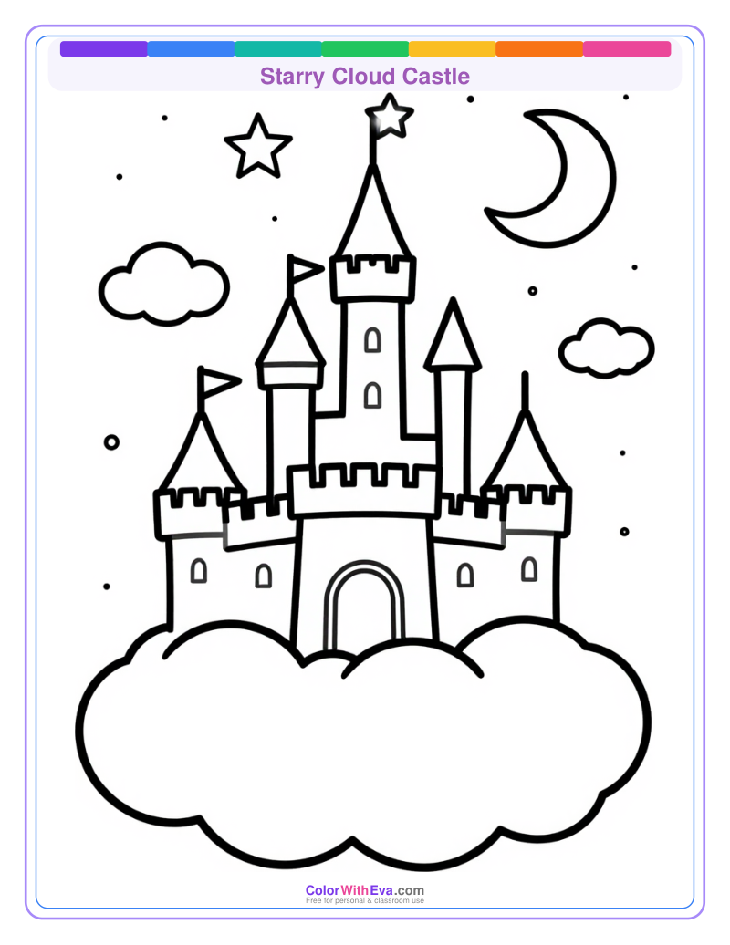 Starry Cloud Castle preview