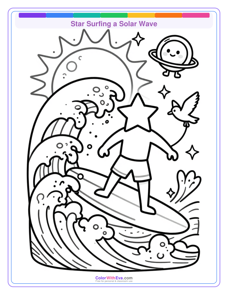 Star Surfing a Solar Wave thumbnail