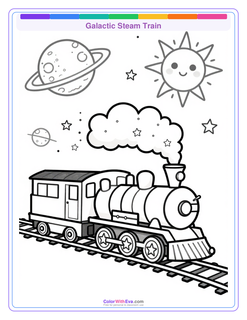 Galactic Steam Train preview